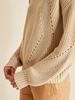 Pullover-Grobstrick, biscuit
