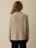 Pullover aus Alpakawolle, natur melange