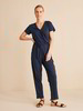 Overall Kurzarm, navy