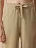 Jazzpants aus Bio-Baumwolle und Leinen, light khaki