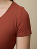 Kurzarmshirt, cranberry