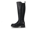 hoher Stiefel, schwarz