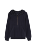 Hoodie aus Bio-Baumwolle, 38 navy
