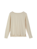 Langarmshirt aus Bio-Baumwolle, ringel perlmutt-mint