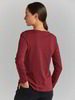 Shirt-Langarm, cranberry melange