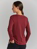 Shirt-Langarm, cranberry melange