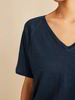 Shirt Kurzarm, navy