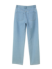 Jeans straight, light blue denim
