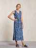 Kleid-Bedruckt, denim chambray bedruckt