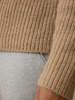 Strickjacke aus Alpakawolle, dinkel