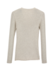 Jacke Rippenstrick, sand, Rückseite