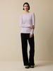 Langarmshirt aus Bio Wolle, orchidee