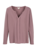 Shirt-Langarm, mauve