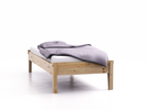 Bett Alpina ohne Betthaupt, 90 x 210 cm, Zirbe