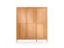  Kleiderschrank Tenso, 3-türig, Holz, Buche