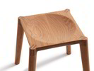 Der Hocker Onwa in Eiche