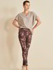 Yoga-Leggins, marmordruck