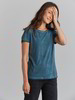 Shirt-Kurzarm-Cold Dyed, blauquarz