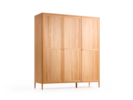  Kleiderschrank Tenso, 3-türig, Holz, Buche