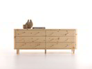 Schrank Tonda, 6 Laden, Zirbe