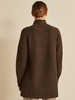 Pullover-Turtleneck, yak melange