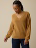 Pullover aus Bio-Baumwolle, dijon