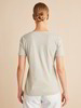 T-Shirt, natur melange