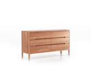 Sideboard Tenso mit 6 Laden, Kernbuche