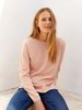 Pullover, pfirsich melange