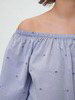 Bluse aus Bio-Baumwolle, 88 vintage-tupfen