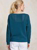 Pullover, dunkel petrol