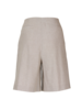 Shorts-Nadelstreifen, weiss/sand nadelstreif