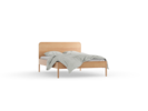 Bett Tenso mit Holzbetthaupt, Buche