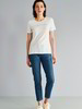 Message Shirt Langarm, weiss