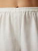 Schlafhose aus Bio-Leinen, offwhite