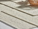 Naturteppich Fiamma, Schurwolle und Baumwolle
