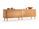 Rolloschrank Tonda inkl 2 Fachbretter u. Rollo, Buche