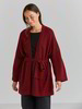 Strickjacke Kimono, cranberry melange