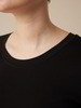 Shirt aus Bio-Baumwolle, schwarz