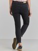 Jeans-7/8 Länge, black washed denim