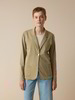 Jacke aus Bio Baumwolle/Hanf, olive