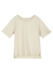 Shirt aus Bio-Baumwolle, ringel perlmutt-mint
