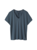 Shirt Langarm aus Baumwolljersey, nachtschatten