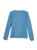 Schlafshirt-Langarm, relax blue