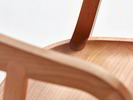 Stuhl Asensio, mit Armlehne, Buche