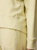 Sweatshirt aus Bio-Baumwolle, pastellgelb