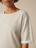 Sweat T-Shirt aus Bio Baumwolle/Hanf, natur