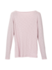 Shirt-Langarm-Flamé,  rose, Rückansicht
