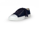 Baumwoll-Sneaker, dunkelblau