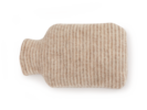 Wärmflaschenbezug Helen aus 100 % Schafschurwolle, beige/natur, 2 L